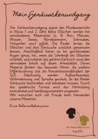 Vorschau - Arbeitsblätter - Mein Geräuscherundgang - Seite 1