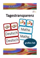 Vorschau - Poster - Tagestransparenz: Wort- & Symbolkarten - Deckblatt