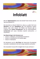 Vorschau - Poster - Tagestransparenz: Wort- & Symbolkarten - Seite 1