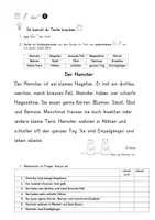 Vorschau - Arbeitsblätter - Texte knacken. Thema: Tiere. Schlüsselwörter markieren. Leseverständnis - Seite 2