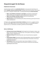 Vorschau - Präsentationen/Tafelbilder - Gesprächsregeln für die Klasse - Seite 1