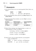 Vorschau - Stundenentwürfe - Zusammengesetzte Nomen. Übungsheft mit Idee zur Einführung - Seite 2