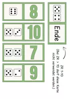 Vorschau - Spiele - Würfelbilder/ Würfelpunkte Legespiel - Deckblatt