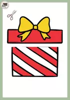 anteprima - Altro tipo di materiale - CHRISTMAS FOLDABLE ACTIVITY (GIFT) | CRAFT - Pagina 1