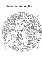 Vorschau - Mal- und Bastelvorlagen - Mandala Johann Sebastian Bach - Seite 2
