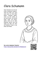 Vorschau - Mal- und Bastelvorlagen - Mandala Clara Schumann - Seite 1