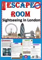 Vorschau - Arbeitsblätter - Escape Room: Sightseeing in London - Deckblatt