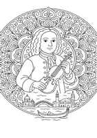 Vorschau - Mal- und Bastelvorlagen - Mandala Antonio Vivaldi - Seite 2