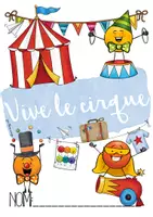 Vorschau - Mal- und Bastelvorlagen - Français - Vive le cirque - Unité 5 - Seite 3