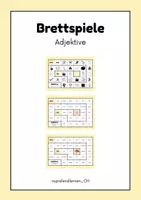 Vorschau - Spiele - Brettspiele Adjektive - Deckblatt