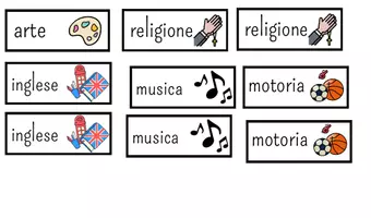 anteprima - Flashcard - ORARIO SCOLASTICO - Pagina 3