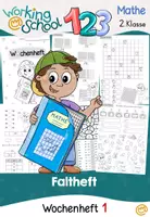 Vorschau - Stationenlernen - Zahlenraum 100 | Mathe Wochenheft 1 - Deckblatt