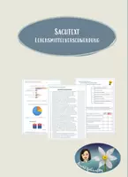 Vorschau - Arbeitsblätter - Sachtext: Lebensmittelverschwendung - Deckblatt