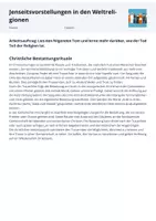 Vorschau - Arbeitsblätter - Jenseitsvorstellungen in den Weltreligionen (Christentum) - Seite 3