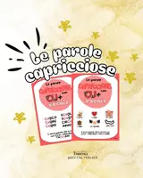 anteprima - Materiale di supporto/inclusione - Cartelle PAROLE CAPRICCIOSE - ripasso ortografico - Pagina di copertina