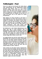 Vorschau - Arbeitsblätter - Pflegeprozess nach Fiechter & Meier - Anwendungsaufgaben Fallarbeit in drei Settings - Seite 1