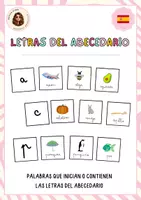 Vista previa - Juegos / Gamificación - PACK - Las letras (castellano) - página 1