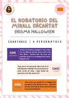 Vista previa - Juegos / Gamificación - Enigma "EL ROBATORI DEL MIRALL ENCANTAT" - página 1