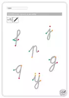 Voorbeeld - Schrijfbundel letters in de kelder - Voorblad