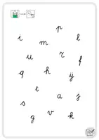 Voorbeeld - Schrijfbundel letters in de kelder - Pagina 2