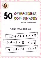 Vista previa - Juegos / Gamificación - Operaciones combinadas - sumas y restas - Portada