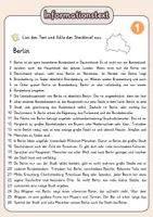 Vorschau - Arbeitsblätter - Steckbrief Berlin - Infotext mit Vorlage + Lösungen - Seite 3