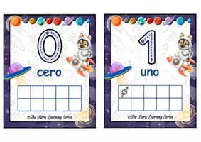 Vista previa - Elementos para la creación de materiales - DECORACIÓN DE CLASE
Hera va al espacioCartelesDeLosNúmeros - página 1