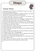 Vorschau - Arbeitsblätter - Lückentext Sachsen-Anhalt + Lösungen - Seite 1