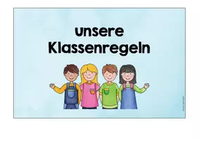 Vorschau - Poster - Klassenregeln Aushänge blau (wachsendes Paket) - Seite 2