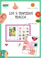 Vista previa - Tarjetas / Manipulativos - LOS 5 SENTIDOS TEACCH - Portada