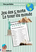 Vorschau - Arbeitsblätter - Jeu des 5 mots - Tour du monde - (Einstiegsritual) - Deckblatt