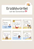 Vorschau - Bildkarten - Erzählwürfel: Sommerferien - Deckblatt