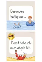 Vorschau - Bildkarten - Erzählwürfel: Sommerferien - Seite 2