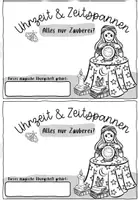Vorschau - Arbeitsblätter - Uhrzeit & Zeitspannen - Mini Übungsheft ab Klasse 3 - Seite 2