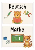 Vorschau - Poster - Tagestransparenz Tigerklasse - Seite 1