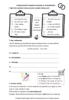 Vorschau - Arbeitsblätter - Writing skills booster: Linking words - Seite 3