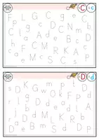 Vorschau - Unterrichtsreihen - Buchstabenweg DRUCKSCHRIFT - Buchstabensalat - visuelle Buchstabenerkennung - Seite 3