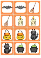 Vorschau - Spiele - Finde den Partner - Halloween - Seite 1