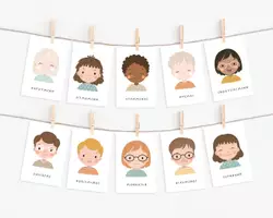 Προεπισκόπηση - Flashcards - 16 κάρτες συναισθημάτων Born2Play - Εξώφυλλο
