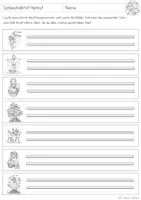 Vorschau - Arbeitsblätter - Schleichdiktat Materialpaket - Seite 2