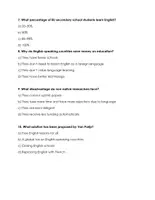Vorschau - Arbeitsblätter - Is English still a good global language? (Leseverstehen, IKK) - Seite 3