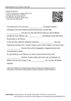 Vorschau - Arbeitsblätter - Arbeitsblätter zum Thema "Wurzel" + Lösung & MP3 + Mindmap + Infografik - Deckblatt