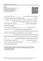 Vorschau - Arbeitsblätter - Arbeitsblätter zum Thema "Yen" + Lösung & MP3 + - Deckblatt