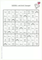 Vorschau - Arbeitsblätter - The forms of (to) be as a SUDOKU class 5 - Seite 2
