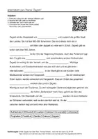 Vorschau - Arbeitsblätter - Arbeitsblätter zum Thema "Zagreb" + Lösung & MP3 + - Deckblatt