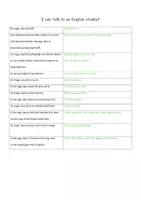 Vorschau - Arbeitsblätter - Schreibauftrag: I can talk to a student - Seite 1