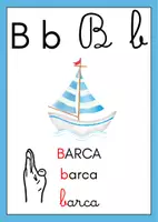 anteprima - Flashcard - Alfabeto illustrato e in LIS - materiale didattico inclusivo - Pagina 1