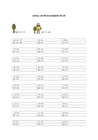 Vorschau - Arbeitsblätter - Materialpaket Zwerg- und Riesenaufgaben ZR 20 Addition & Subtraktion - Deckblatt