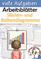 Vorschau - Arbeitsblätter - Diagramme & Daten - Arbeitsblätter - Säulen - und Balkendiagramm - Deckblatt