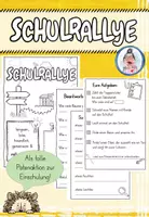 Vorschau - Anderer Materialtyp - Schulrallye zum Schulanfang - Deckblatt